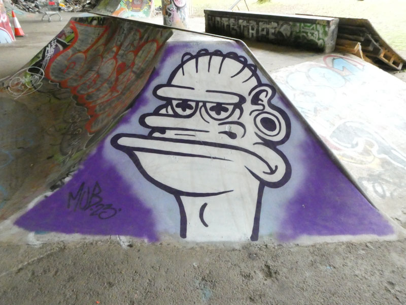 Mr Underbite, Brunel Way, Bristol, March 2023