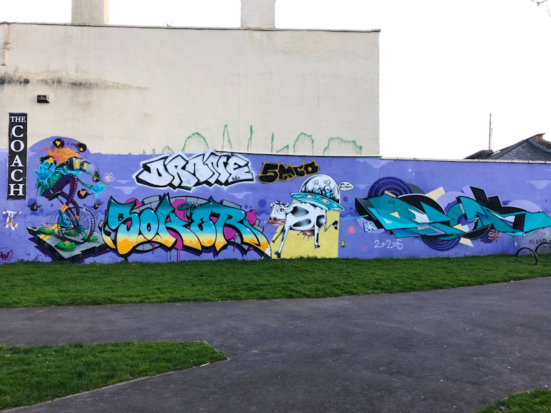 3Dom, Soker, Sepr and Epok, Coach and Horses, Bristol, February 2021