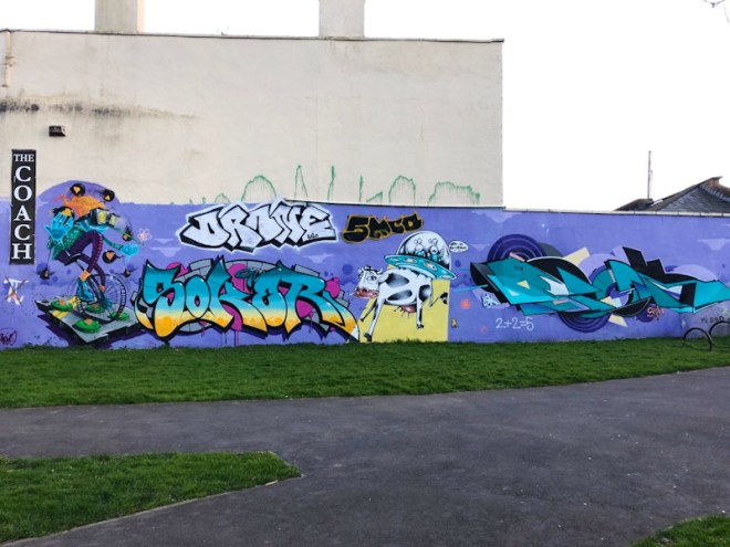 3Dom, Soker, Sepr and Epok, Coach and Horses, Bristol, February 2021