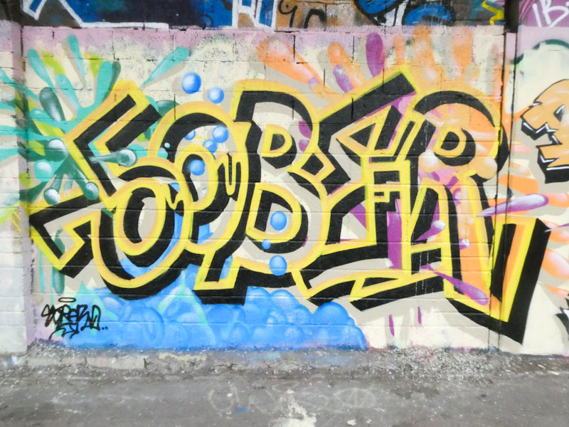 Klashwhensober, M32 Cycle path, Bristol, March 2023