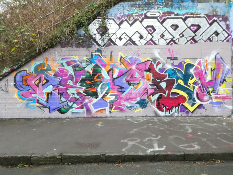 Benjimagnetic and Hemper, St Werburghs, Bristol, March 2023