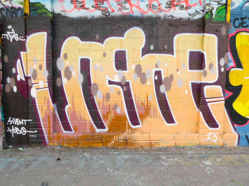 Logoe, M32 Cycle path, Bristol, April 2023