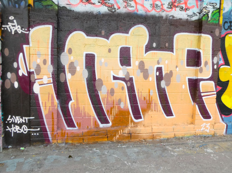 Logoe, M32 Cycle path, Bristol, April 2023