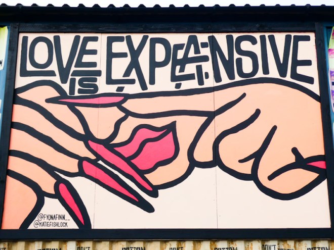 Fishlock and Fyona Finn, Elton Street, Bristol, April 2022