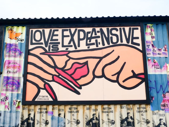 Fishlock and Fyona Finn, Elton Street, Bristol, April 2022