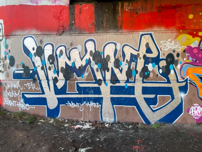 Logoe, Brunel Way, Bristol, April 2023