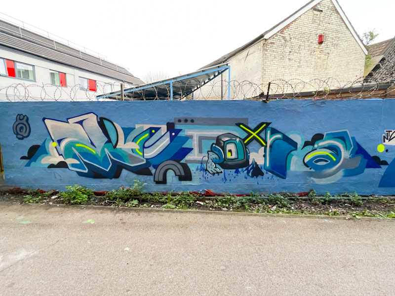 Mudra, M32 Cycle path, Bristol, April 2023