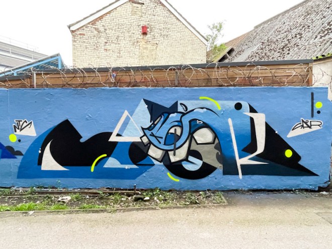 Saor, M32 Cycle path, Bristol, April 2023