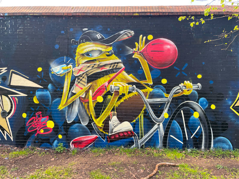 Sled One, Sparke Evans Park, Bristol, April 2023