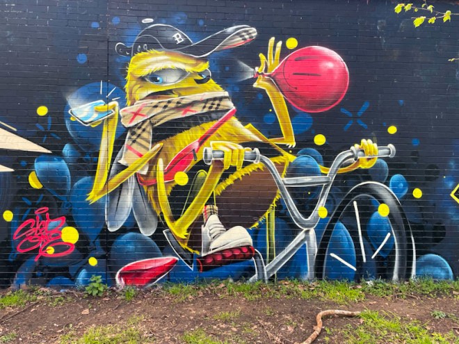 Sled One, Sparke Evans Park, Bristol, April 2023