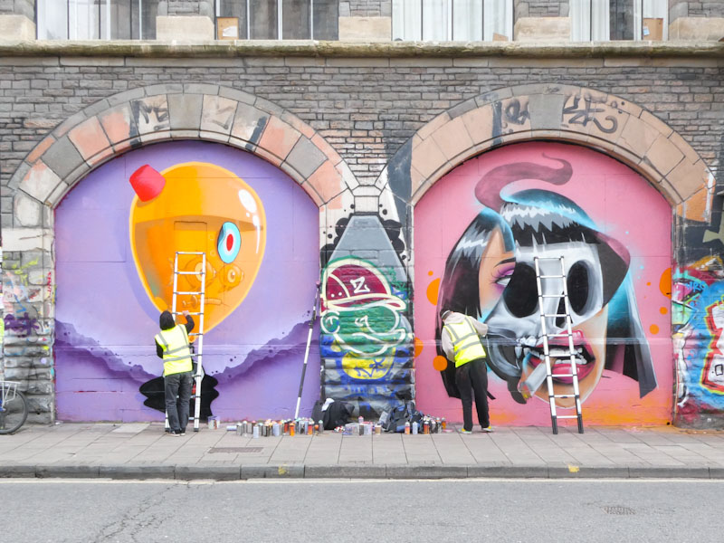 3Dom and Sled One, The Carriageworks, Bristol, April 2023