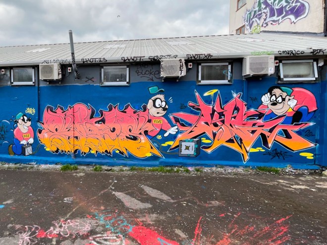 Elvs and Dibz, Dean Lane, Bristol, April 2023
