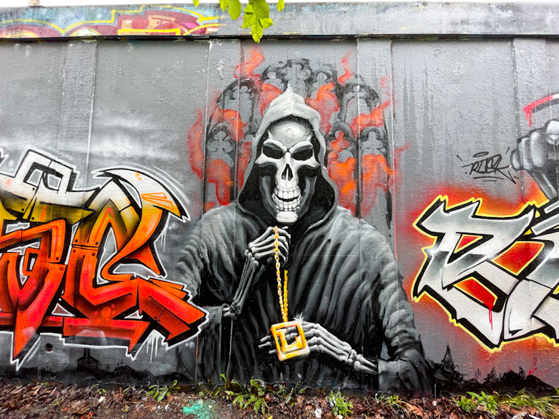 Laic217, M32 roundabout, Bristol, April 2023