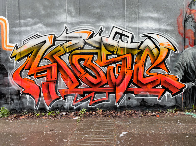 Kosc, M32 roundabout, Bristol, April 2023