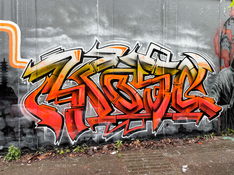 Kosc, M32 roundabout, Bristol, April 2023