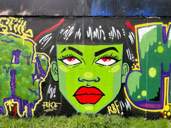 Pekoe, M32 roundabout, Bristol, April 2023