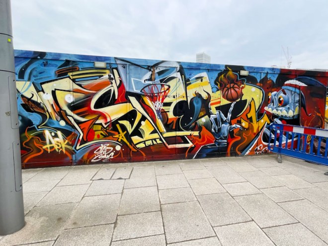 Sled One, Lighthouse Community Garden, London, April 2023