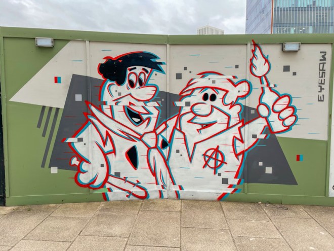 Eyesaw, Lighthouse Community Garden, London, April 2023