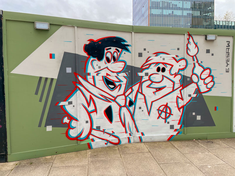 Eyesaw, Lighthouse Community Garden, London, April 2023