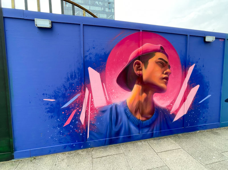 Woskerski, Lighthouse Community Garden, London, April 2023