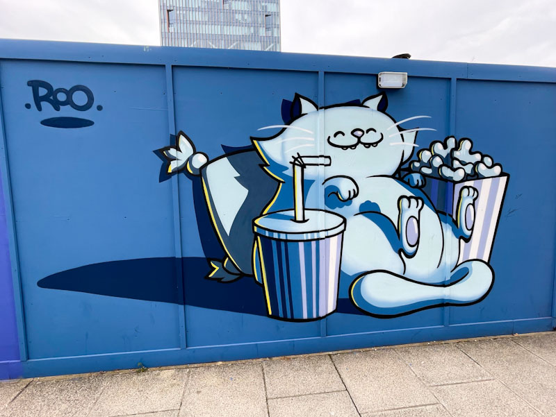 Roo, Lighthouse Community Garden, London, April 2023