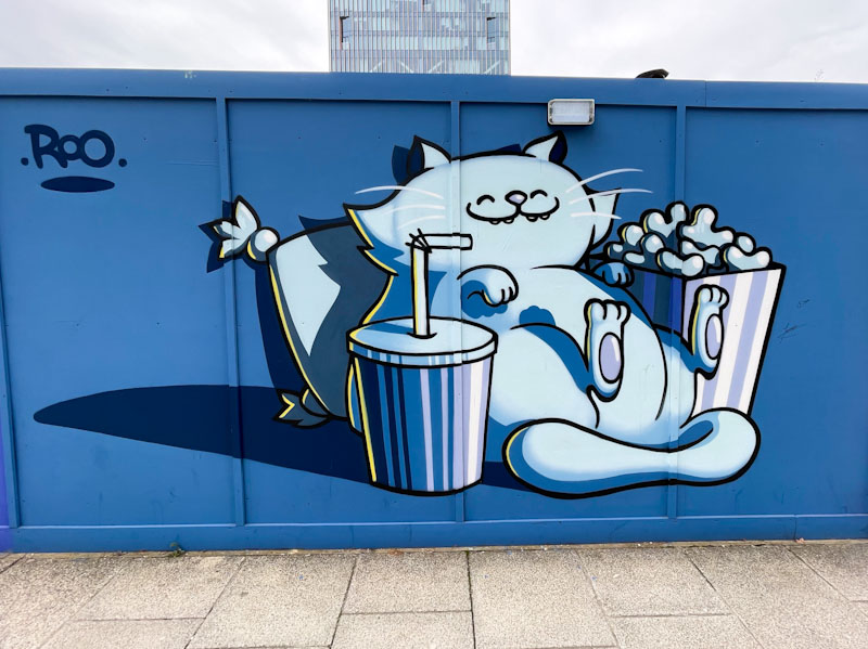 Roo, Lighthouse Community Garden, London, April 2023