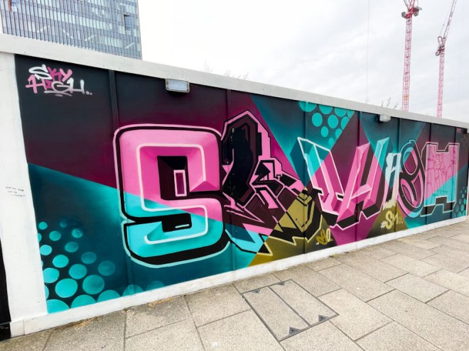 SkyHigh, Lighthouse Community Garden, London, April 2023