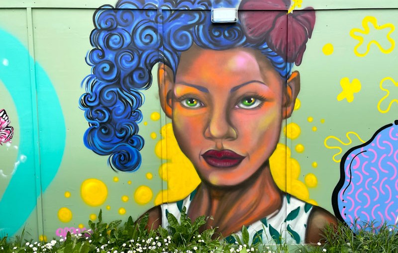 Apparan, Lighthouse Community Garden, London, April 2023