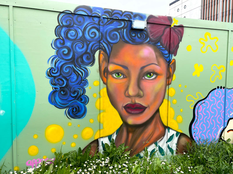 Apparan, Lighthouse Community Garden, London, April 2023