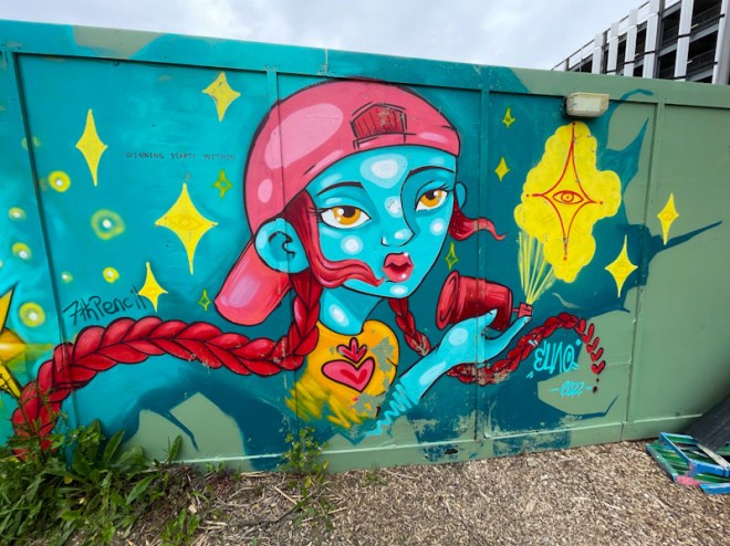 Elno, Lighthouse Community Garden, London, April 2023