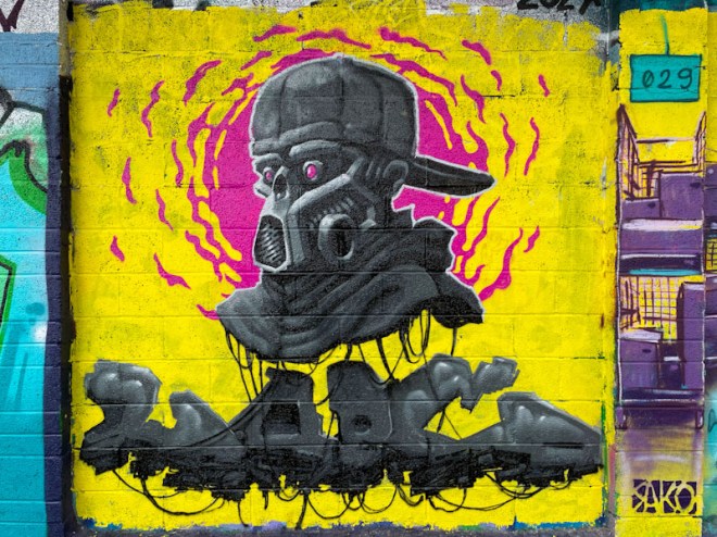 Laic217, M32 Cycle path, Bristol, April 2023