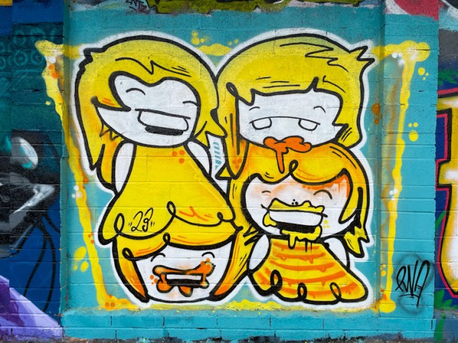 Face 1st, M32 Cycle path, Bristol, May 2023