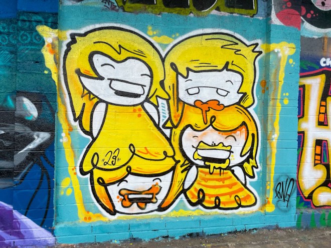 Face 1st, M32 Cycle path, Bristol, May 2023