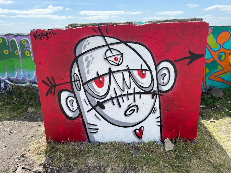 Mr Sleven, Purdown, Bristol, May 2023