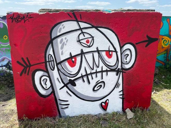 Mr Sleven, Purdown, Bristol, May 2023