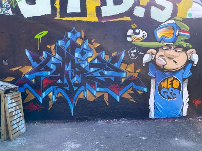Dibz and Cheo, Dean Lane, Bristol, May 2023