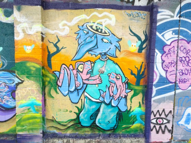 Daz Cat, M32 Cycle path, Bristol, April 2023