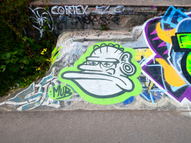 Mr Underbite, Brunel Way, Bristol, June 2023