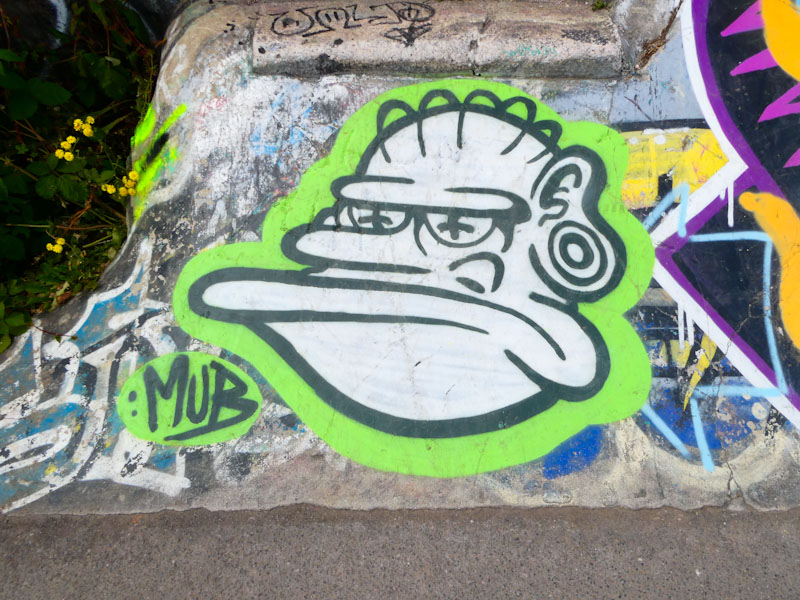 Mr Underbite, Brunel Way, Bristol, June 2023