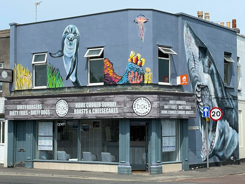 Sophie Long, Weston wallz, Weston-super-Mare, May 2023