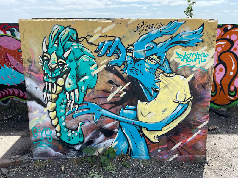 Daz Cat, Purdown, Bristol, May 2023