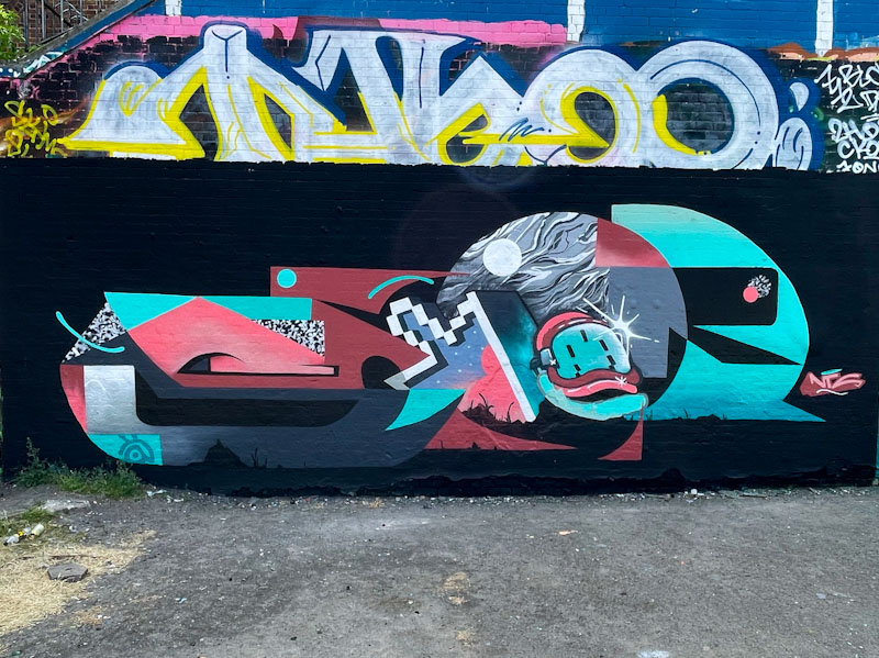 Mudra and Saor, Dean Lane, Bristol, June 2023