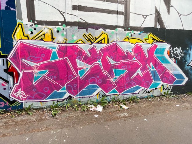 Serm, M32 roundabout, Bristol, June 2023