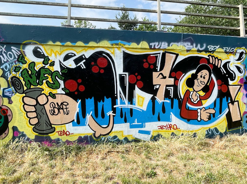 Biers, M32 roundabout, Bristol, June 2023