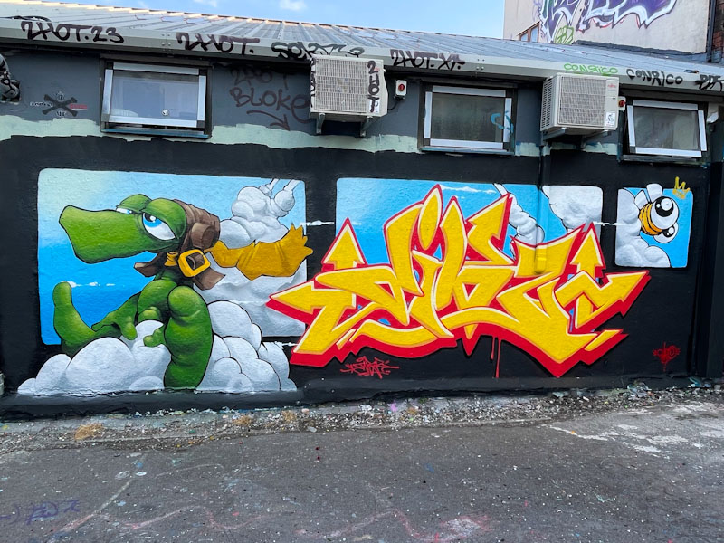 Cheo and Dibz, Dean Lane, Bristol, June 2023