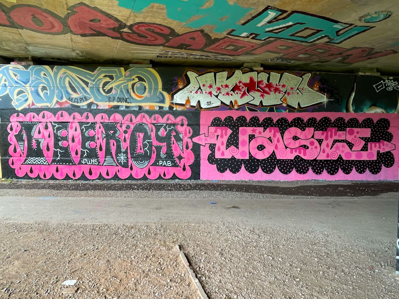 Lee Roy and Waste, Brunel Way, Bristol, June 2023