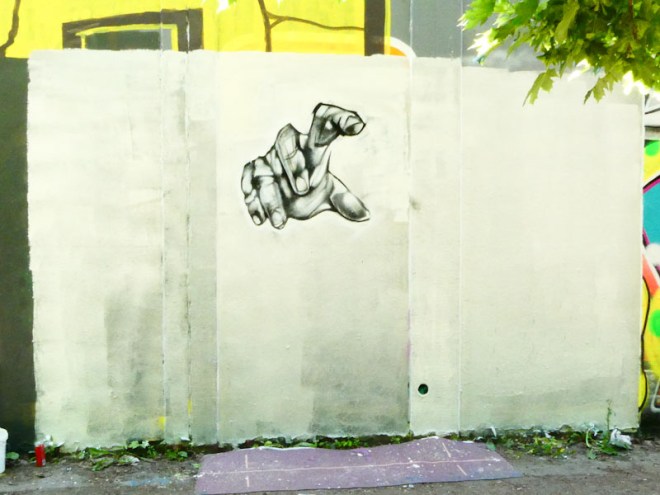 Kid Krishna, M32 roundabout, Bristol, May 2023