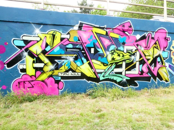 Kid Krishna, M32 roundabout, Bristol, May 2023