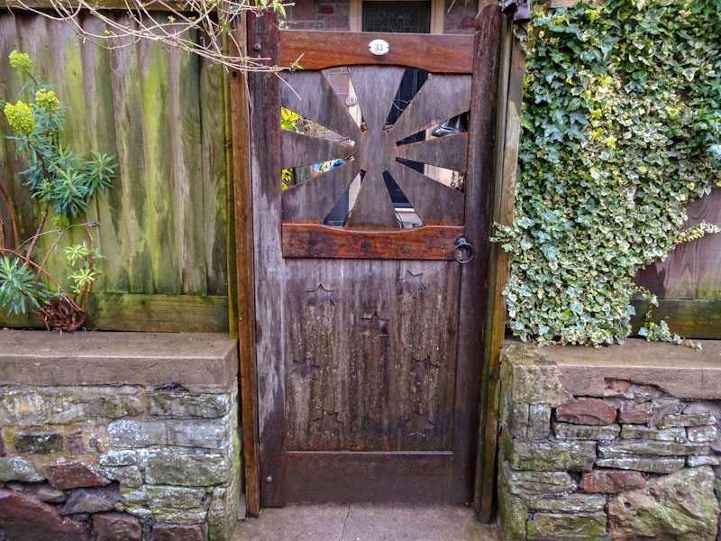 Front gate, Bedminster, Bristol, March 2020