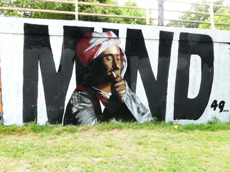 Mind 49, M32 roundabout, Bristol, June 2023